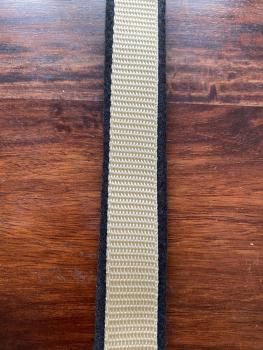 Preview: Welpengeschirr - beige/schwarz